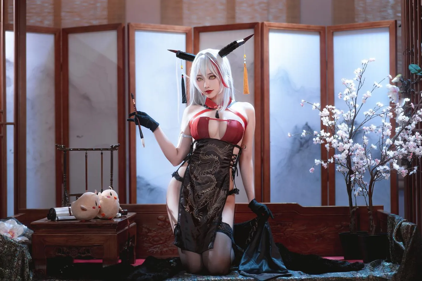宮本桜 – NO.13 埃吉尔旗袍 [30P]插图